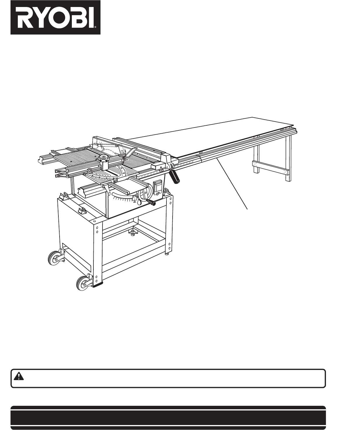 ryobi table saw parts diagram