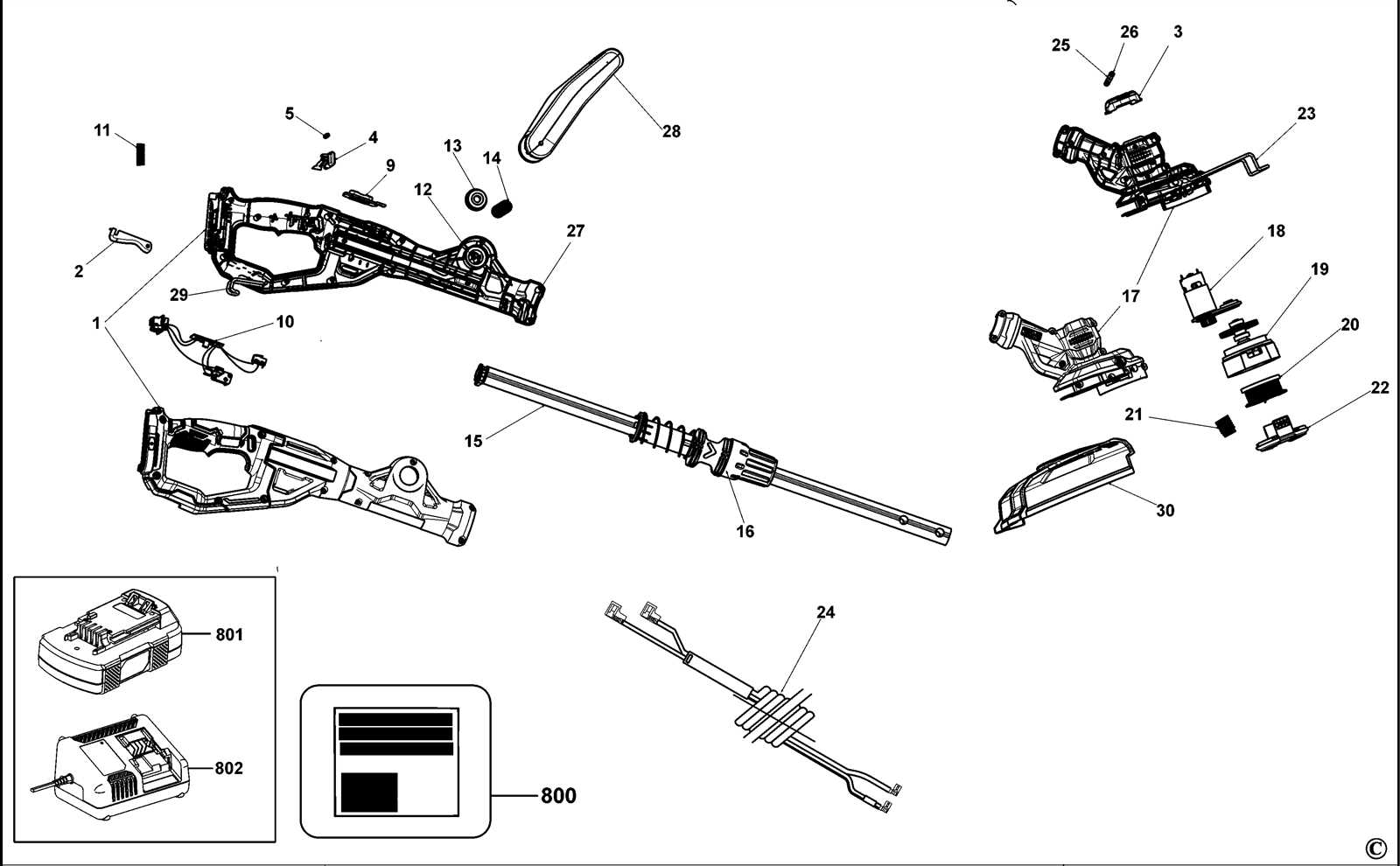 ryobi trimmer parts diagram