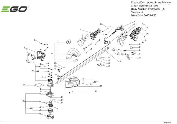 ryobi weed wacker parts diagram