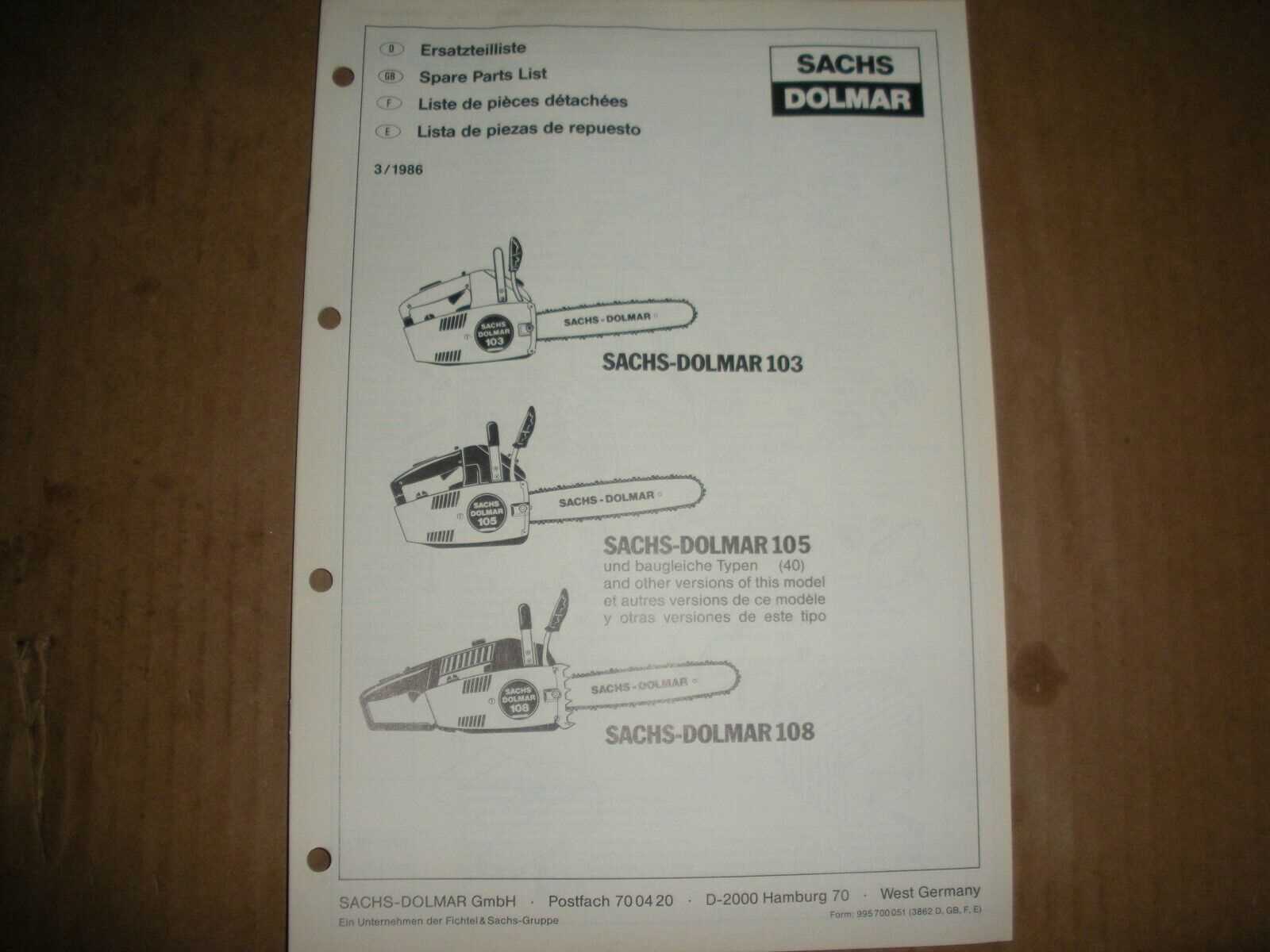 sachs dolmar 111 parts diagram