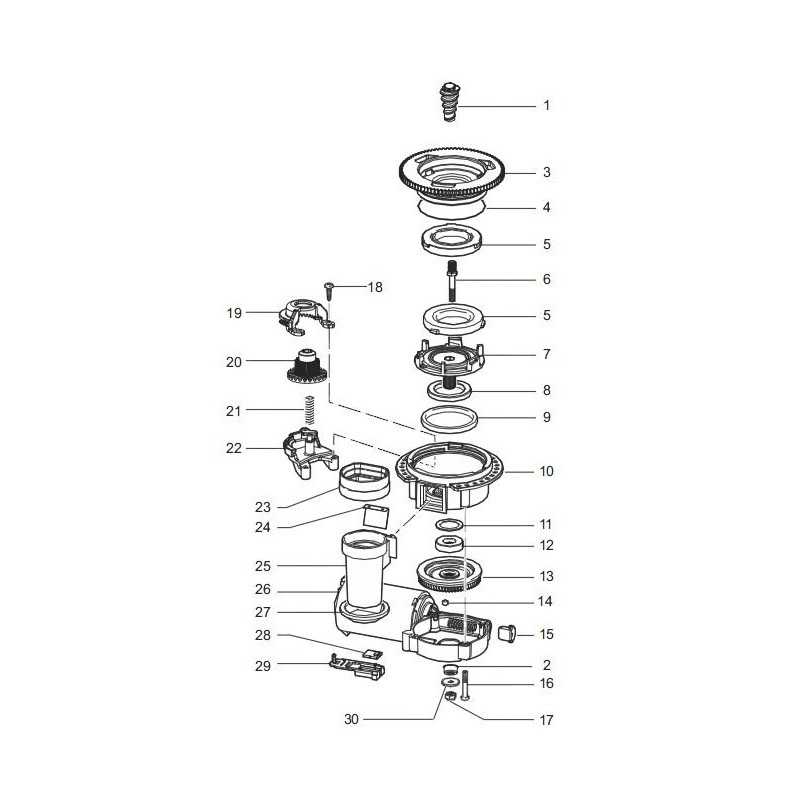 saeco intelia parts diagram