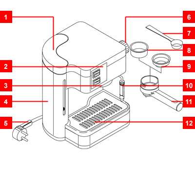 saeco royal cappuccino parts diagram