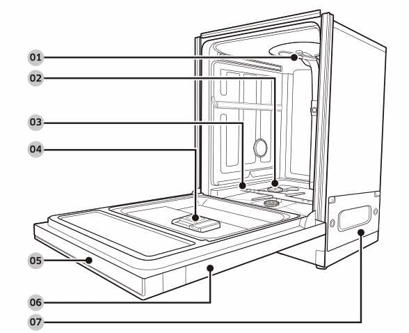 samsung dishwasher parts diagram