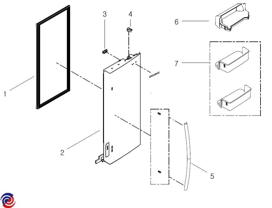 samsung rf263beaesr parts diagram