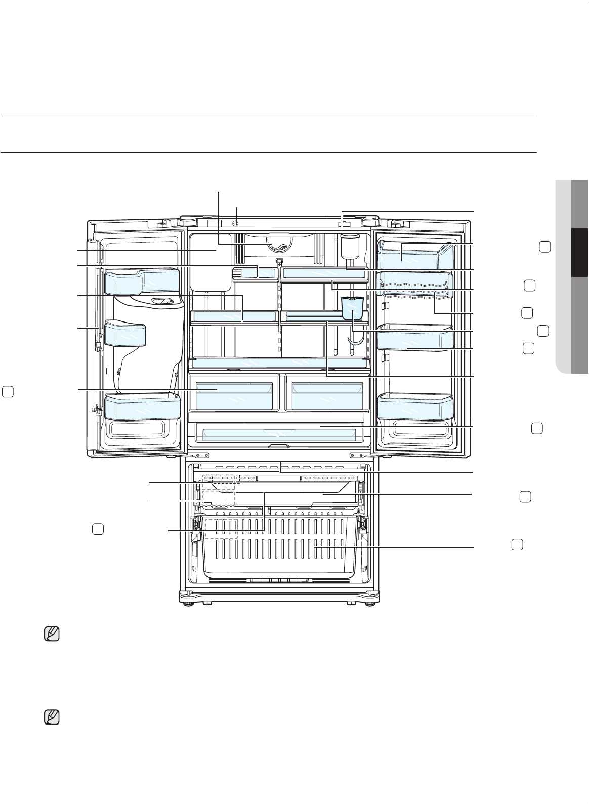 samsung rfg237aars parts diagram