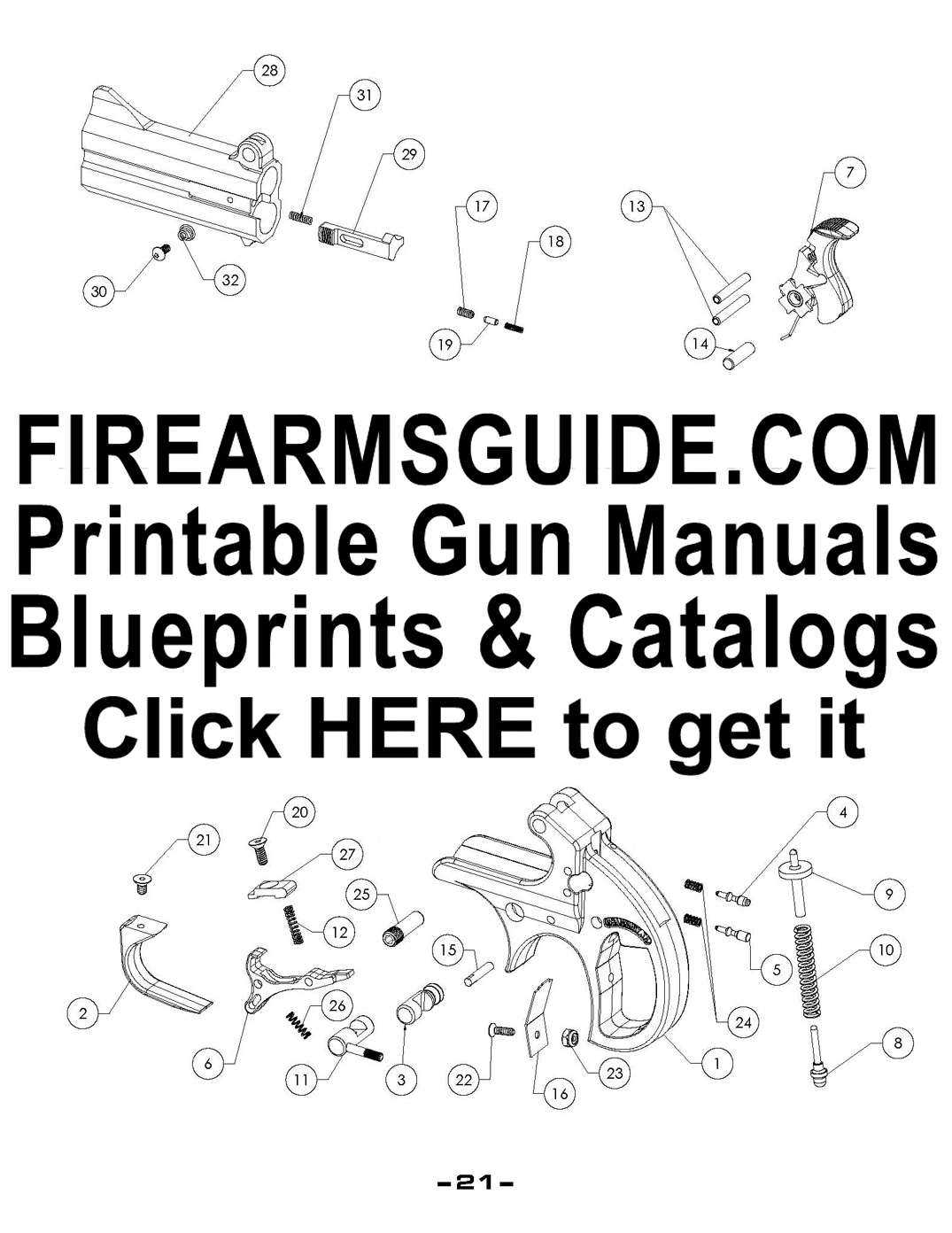 savage a22 parts diagram