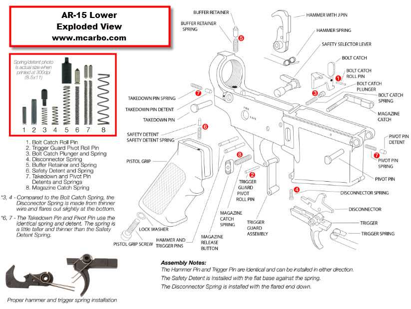 savage bolt parts diagram