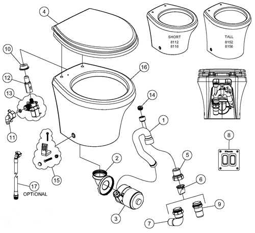 schematic dometic 300 rv toilet parts diagram