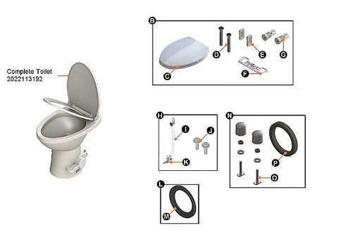 schematic dometic 300 rv toilet parts diagram