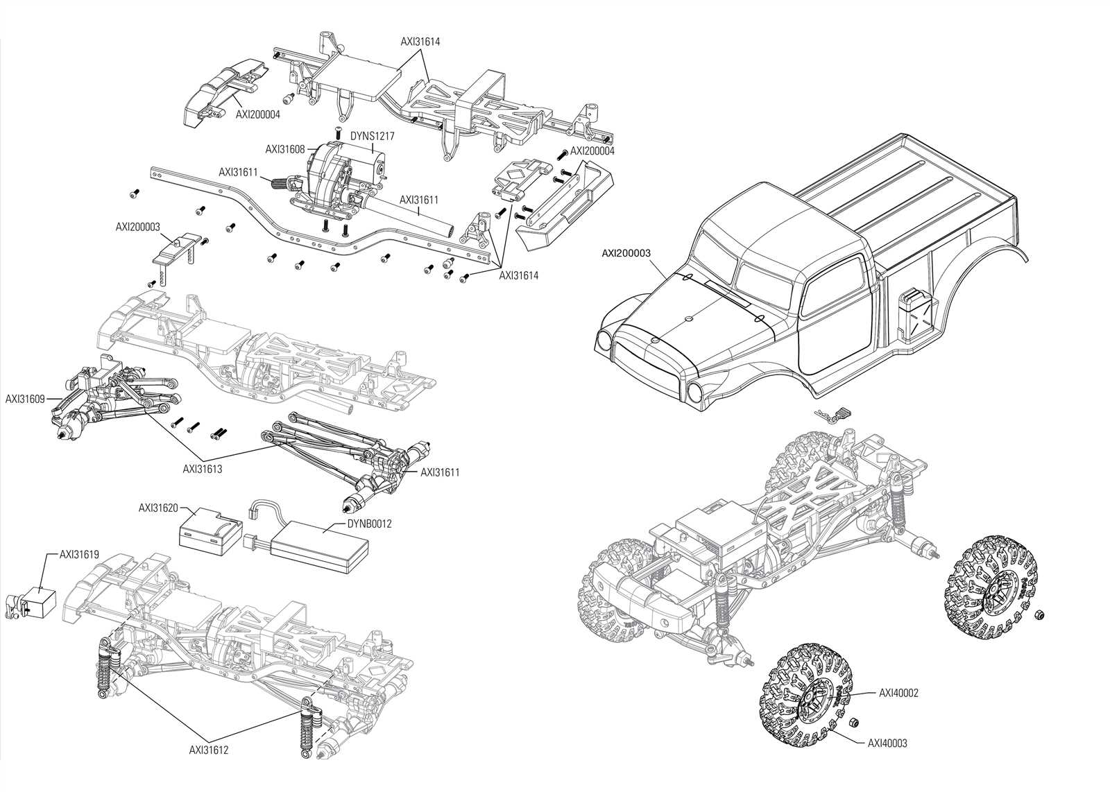 scx24 parts diagram