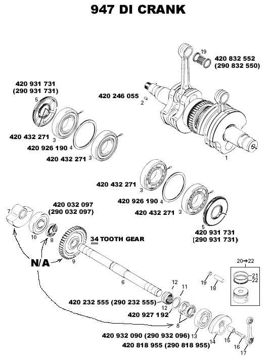 sea doo switch parts diagram