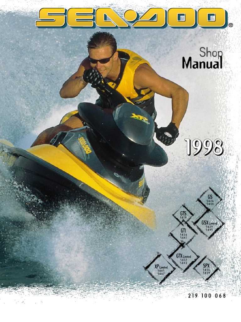 seadoo gtx parts diagram