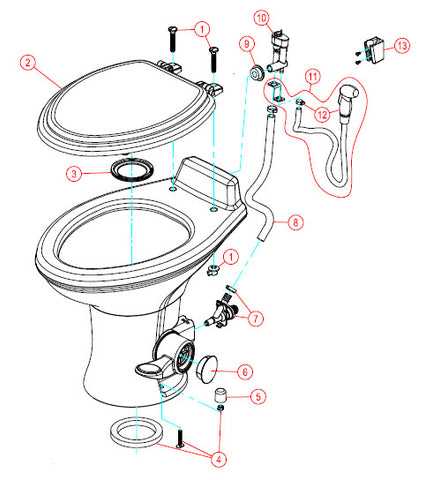 sealand vacuflush parts diagram