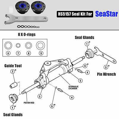 seastar hc5345 parts diagram