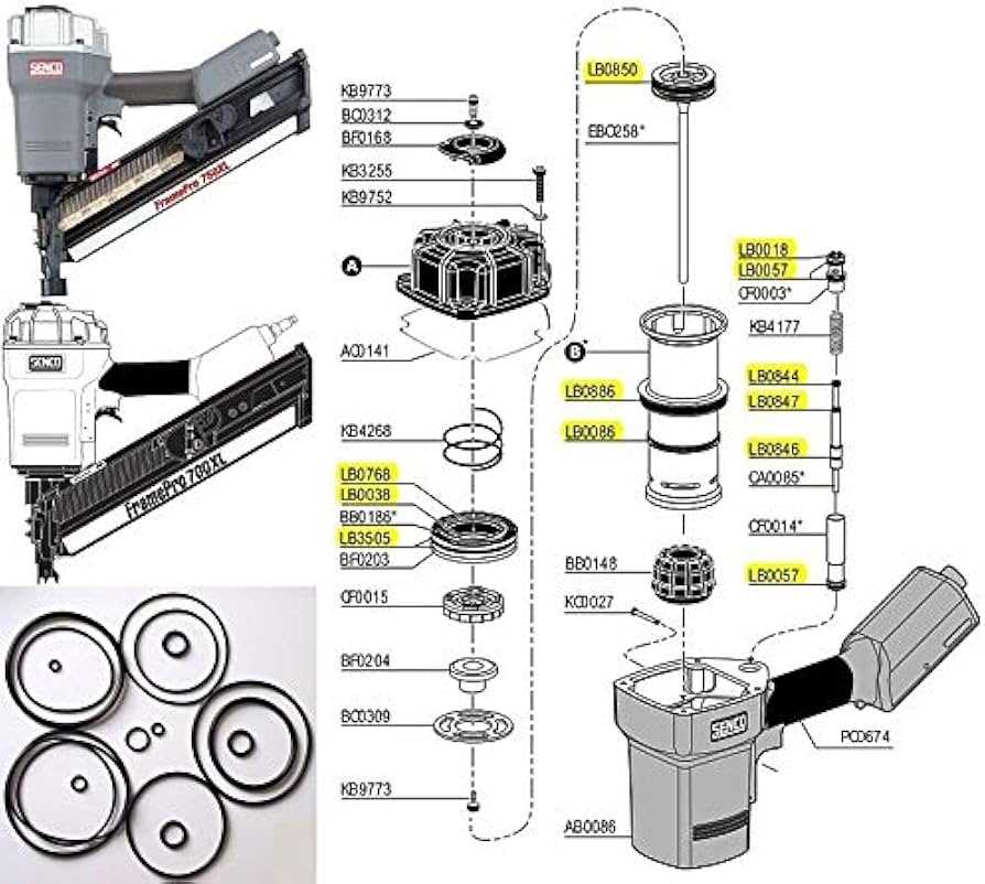 senco sfn1 parts diagram