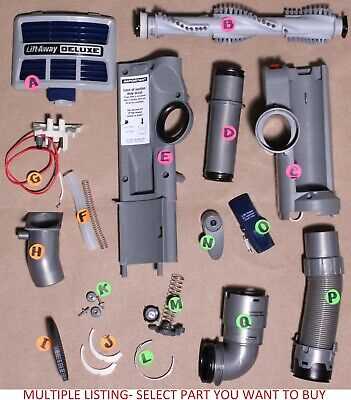 shark navigator lift away parts diagram