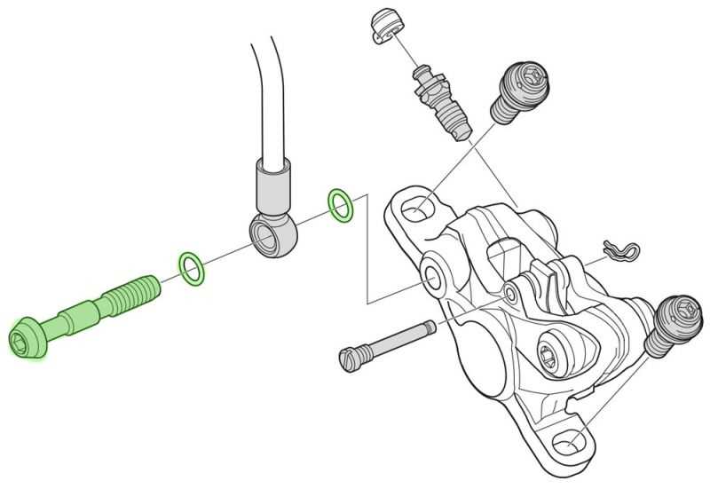 shimano disc brake parts diagram