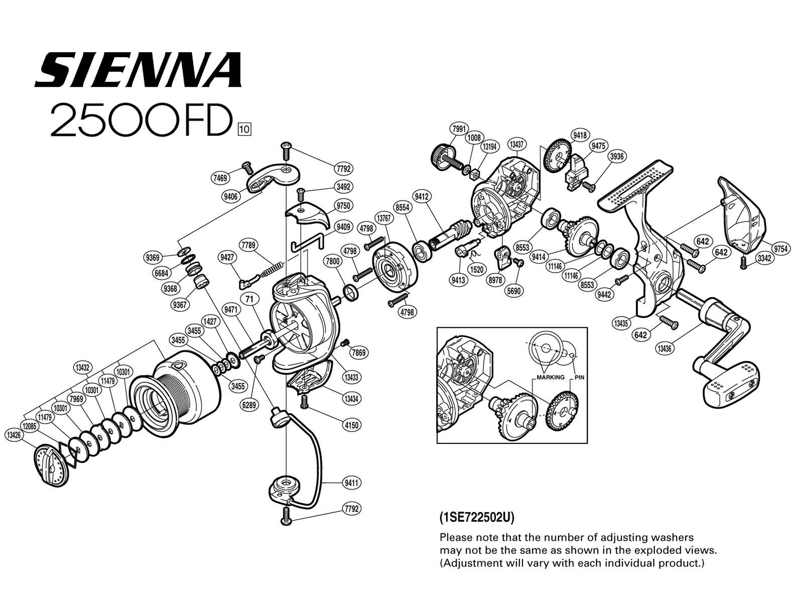 shimano reel parts diagram