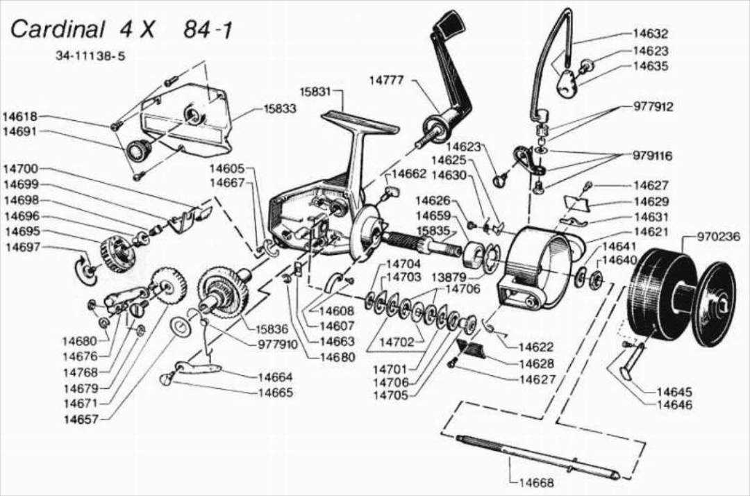 shimano reels parts diagram