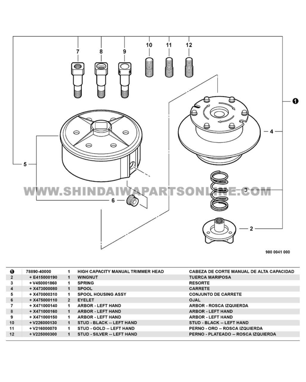 shindaiwa s230 parts diagram