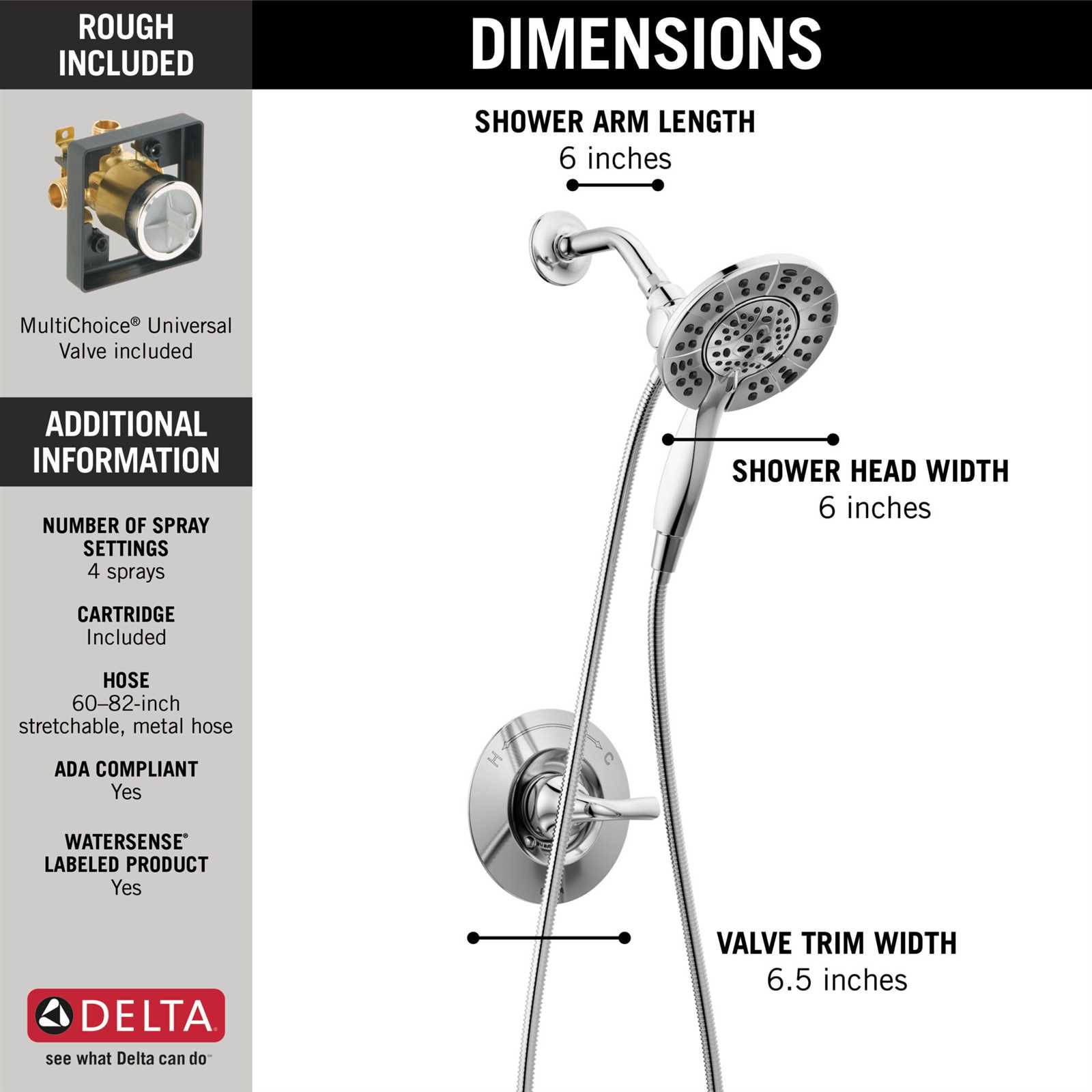 shower parts diagram