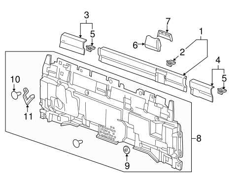 silverado chevy silverado interior parts diagram