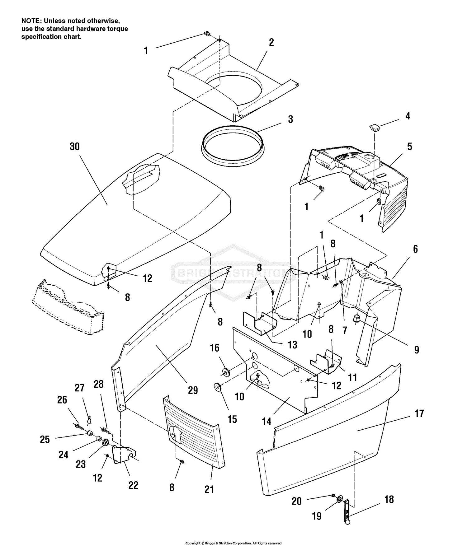 simplicity broadmoor parts diagram