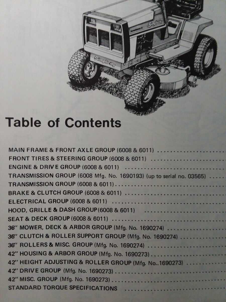 simplicity lawn mower parts diagram