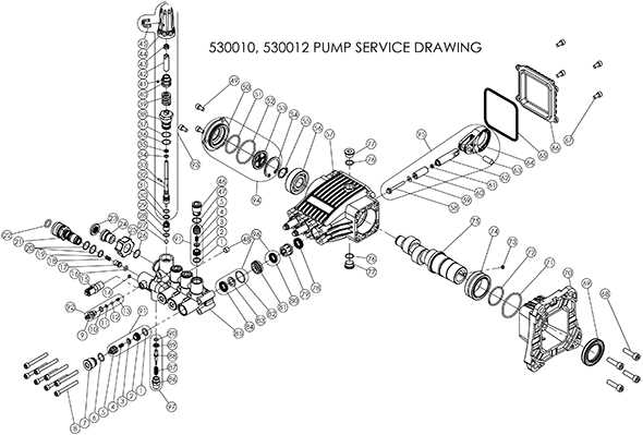 simpson pressure washer pump parts diagram