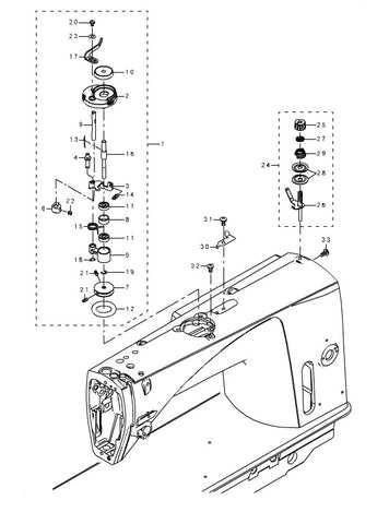 singer 3116 parts diagram