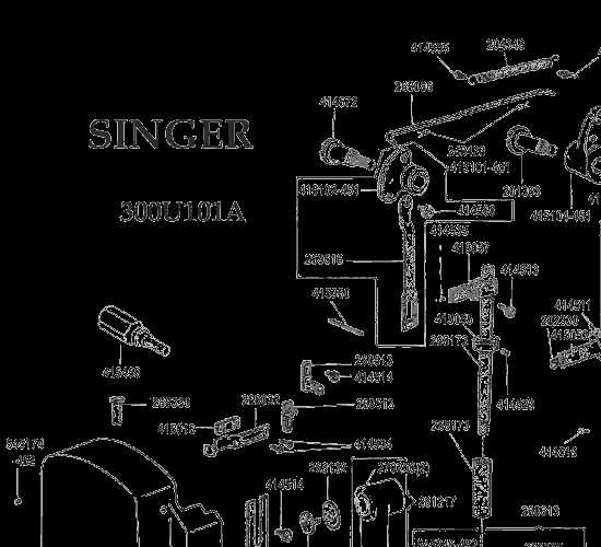 singer featherweight parts diagram