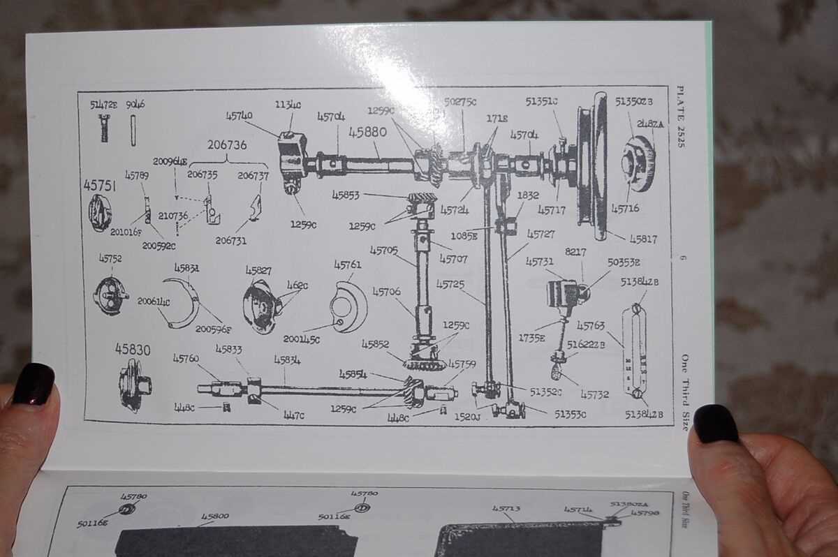 singer featherweight parts diagram