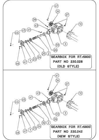 sitrex st520 tedder parts diagram