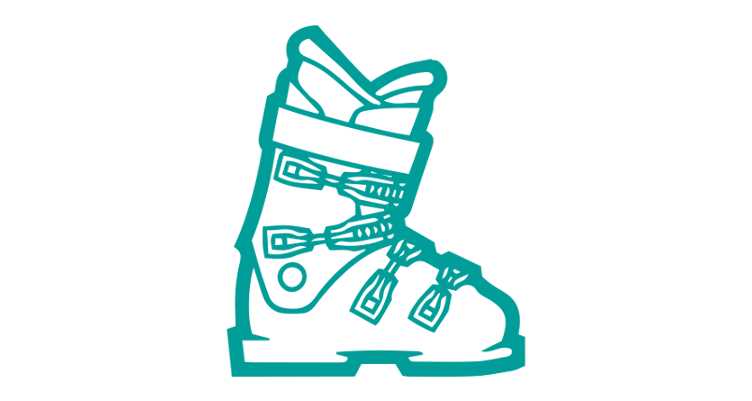 ski boot parts diagram