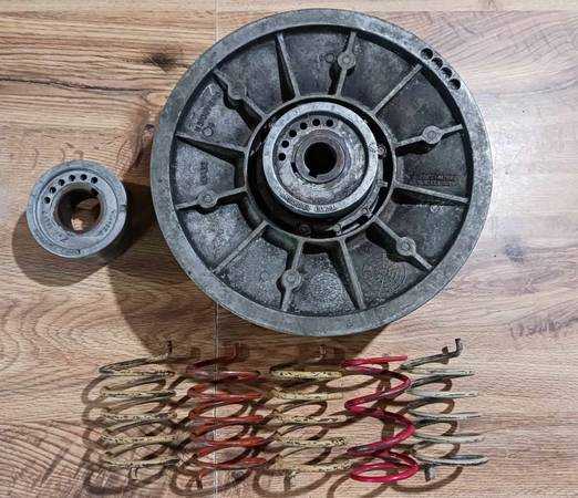 ski doo secondary clutch parts diagram