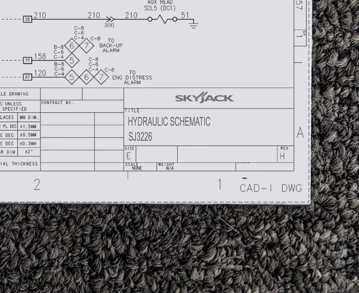 skyjack scissor lift parts diagram