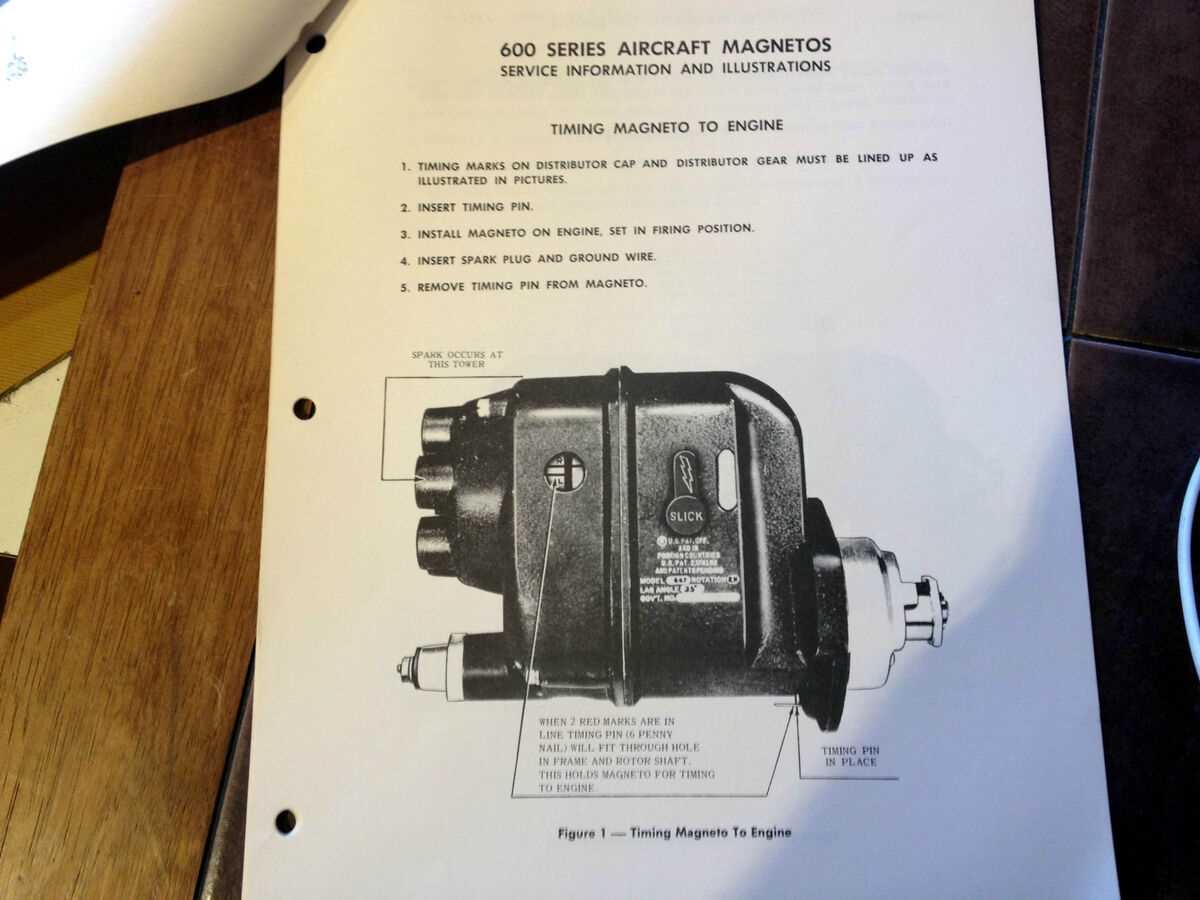 slick magneto parts diagram