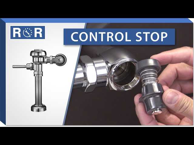 sloan regal flushometer parts diagram