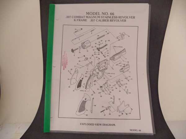 smith and wesson model 29 parts diagram