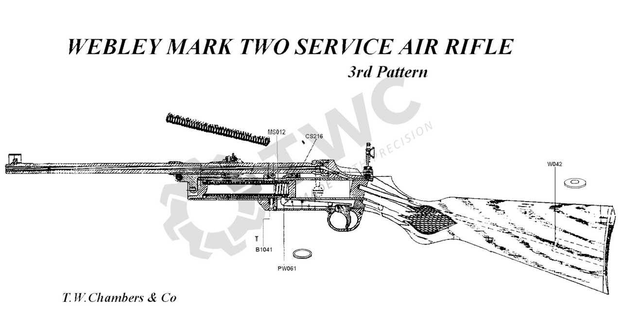 sniper rifle parts diagram