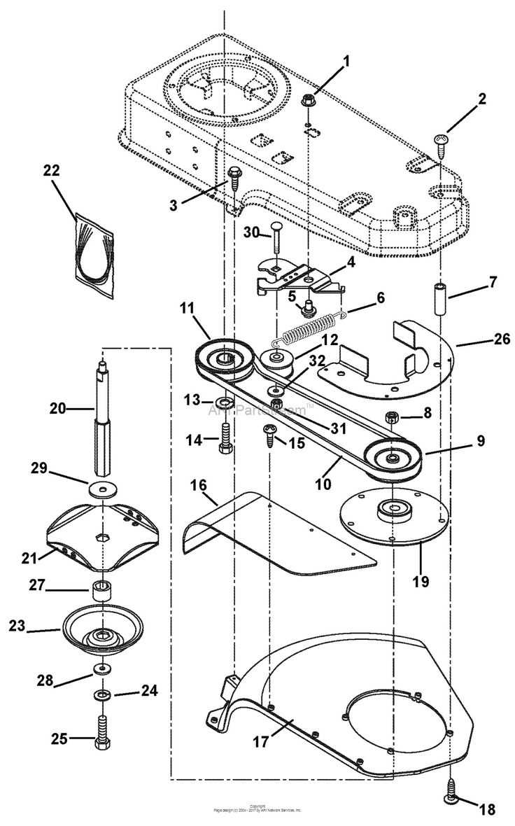 snow blower parts diagram