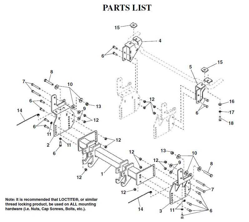 snoway parts diagram