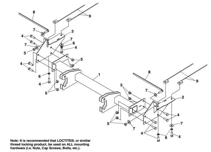 snoway parts diagram