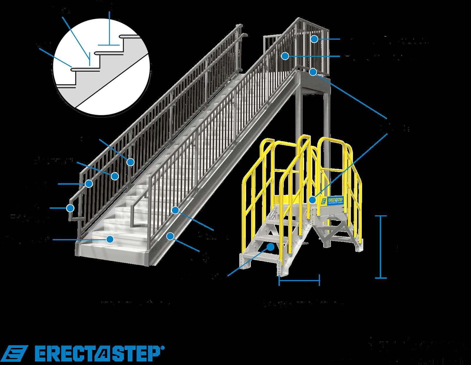 staircase parts diagram