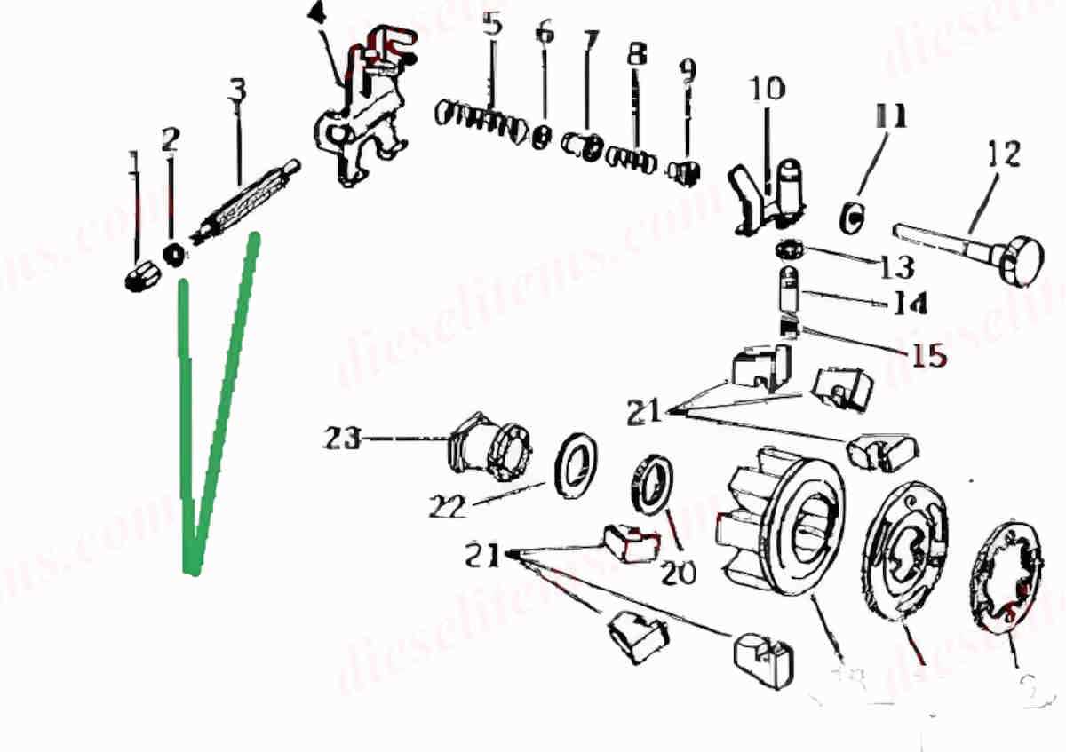 stanadyne injection pump parts diagram