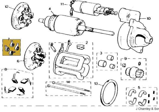 starter diagram parts