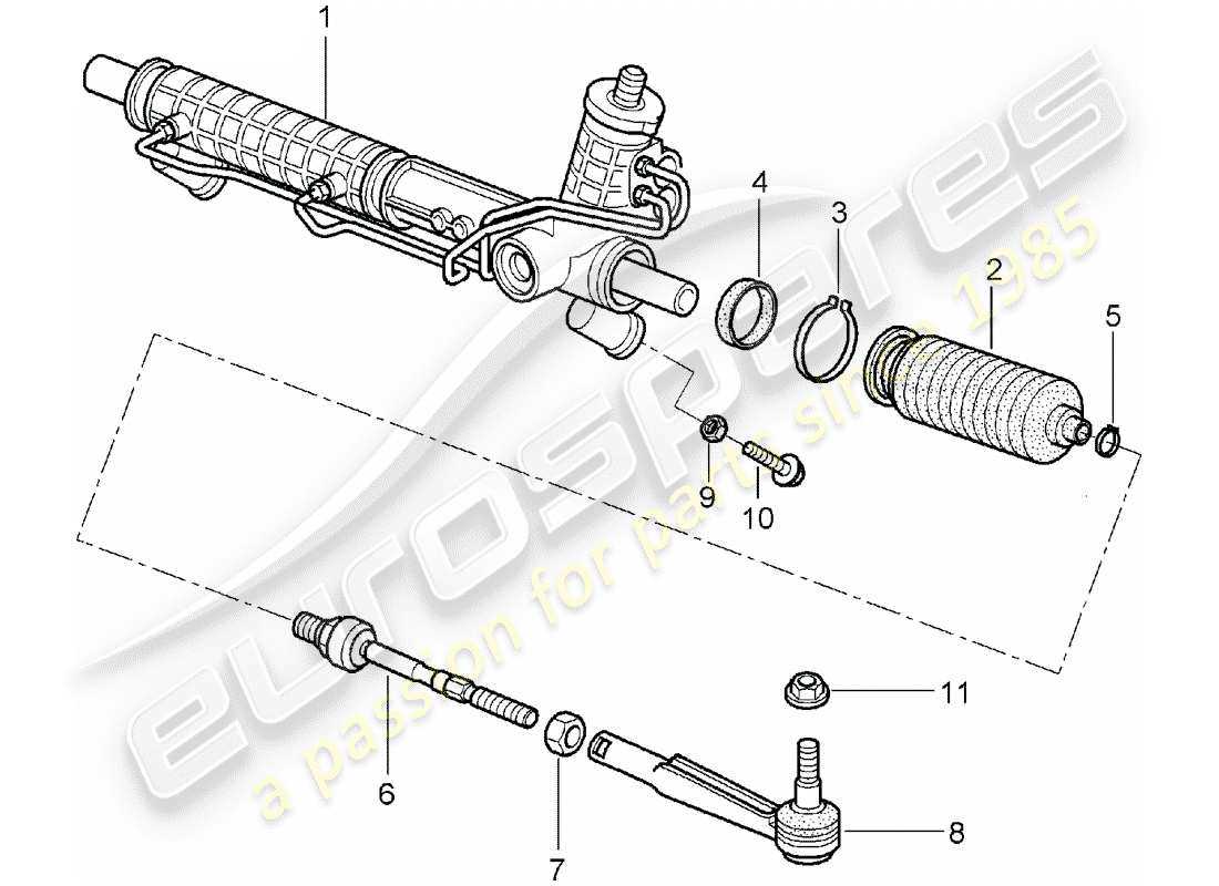 steering parts diagram