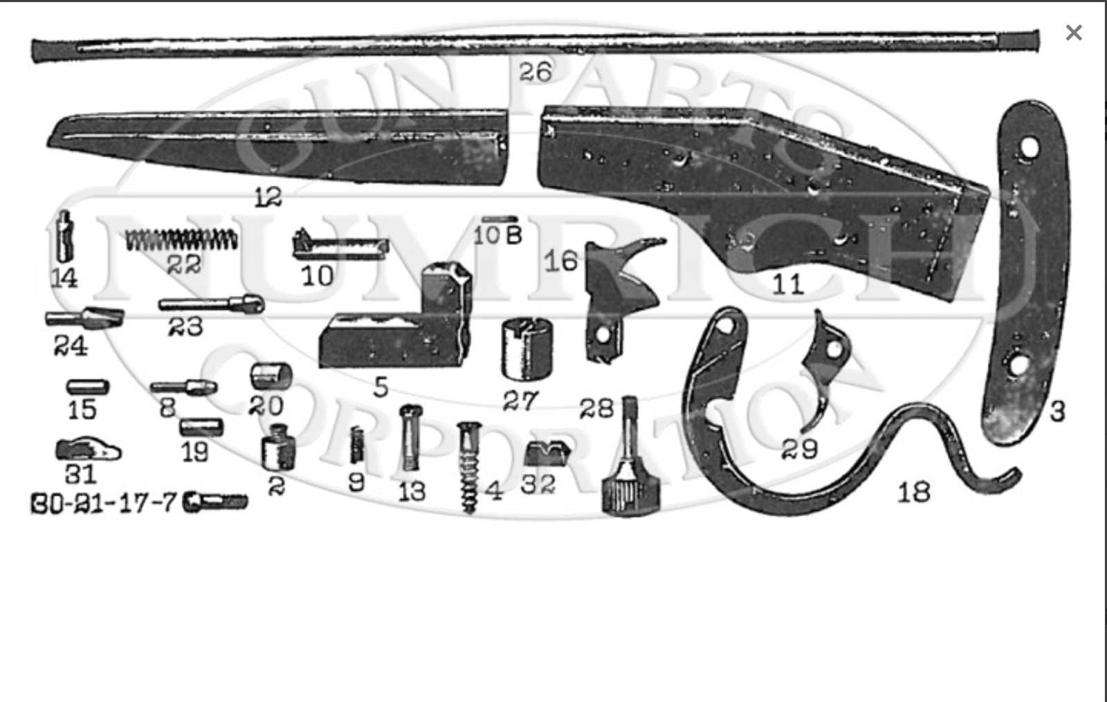 stevens favorite parts diagram