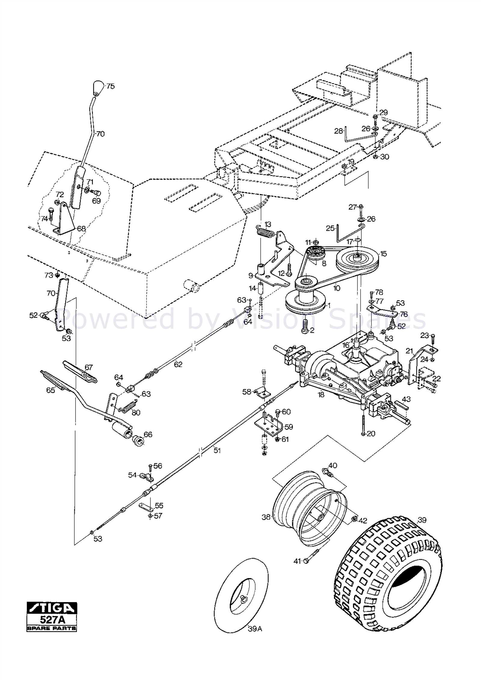 stiga park parts diagram