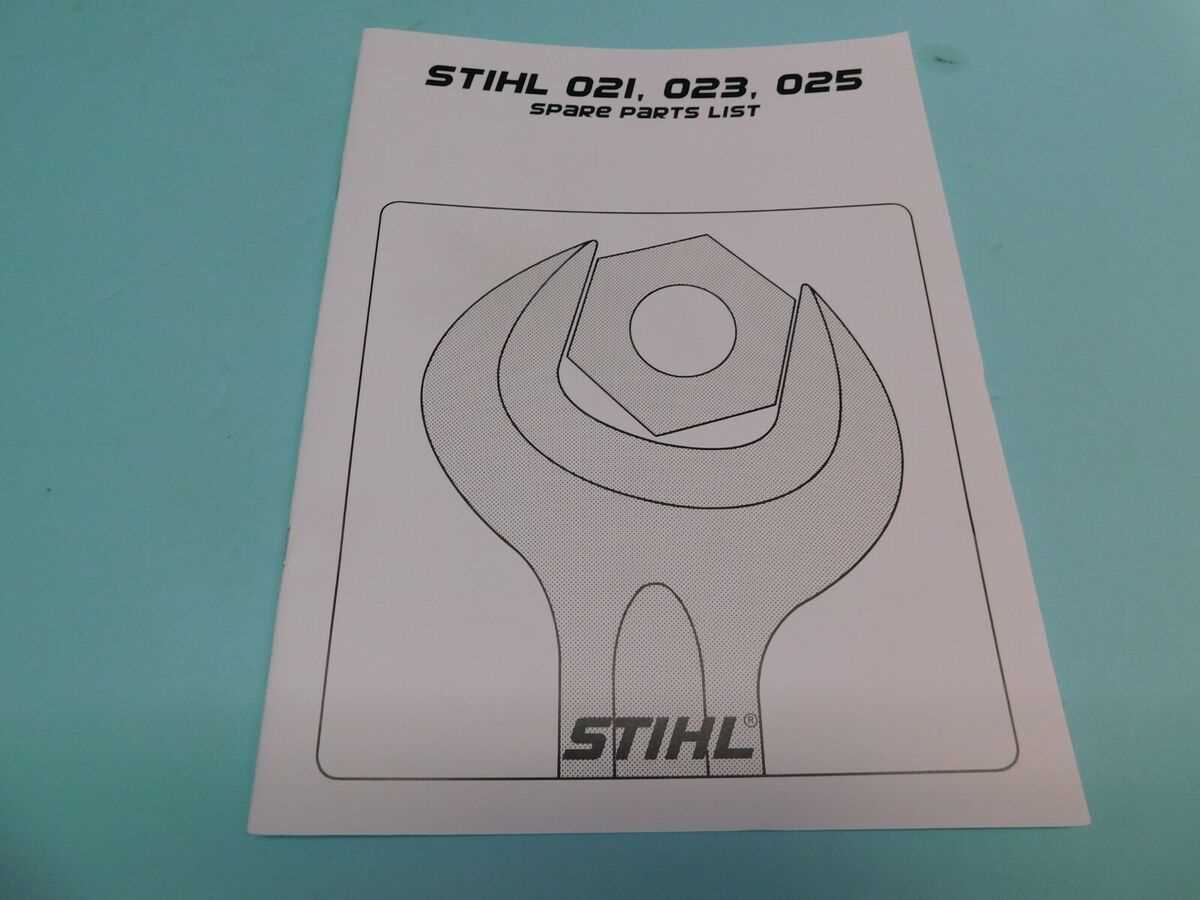 stihl 023c parts diagram